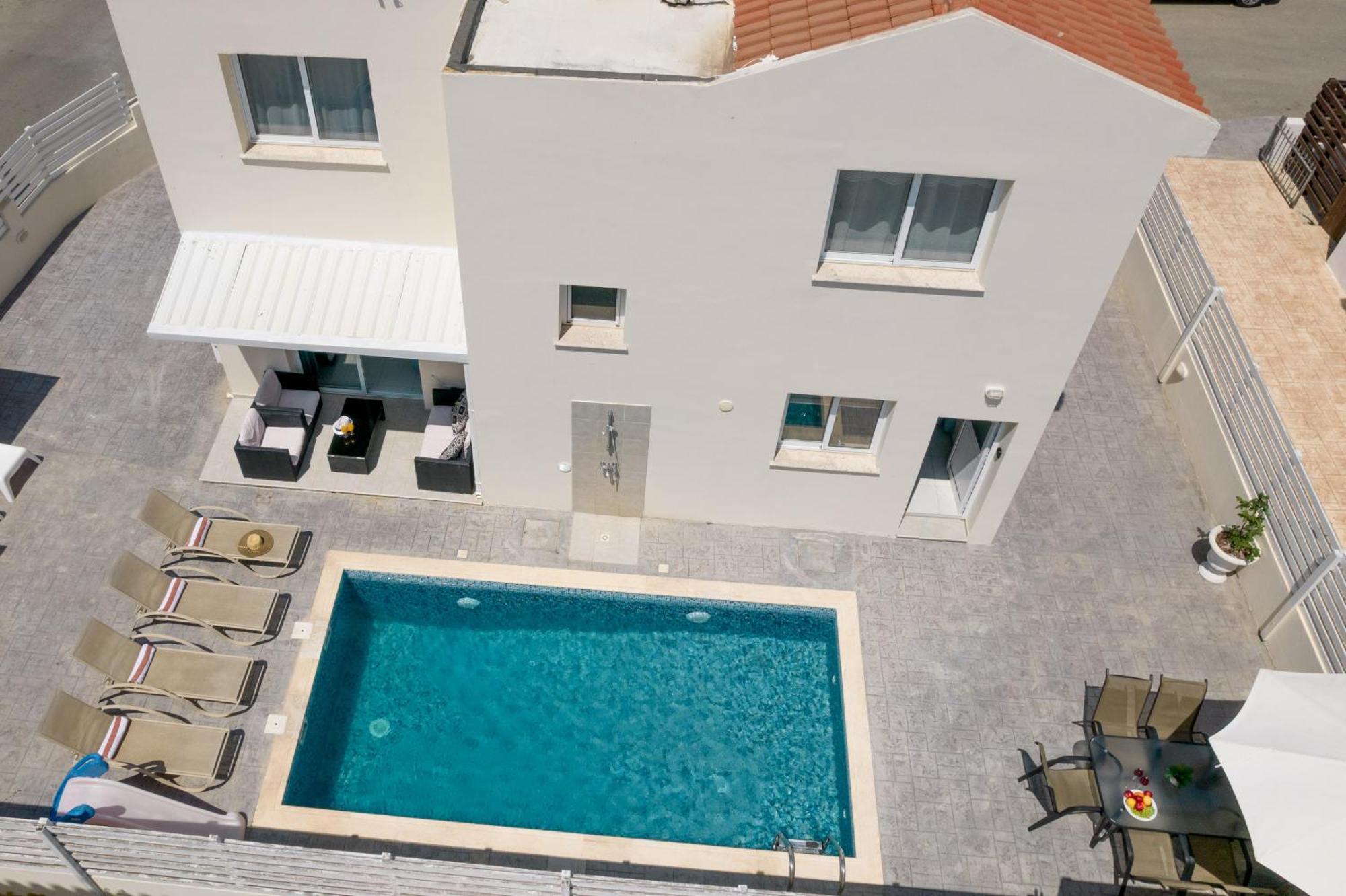 Dafni Villa Ekaterina 3 Bdrm Protaras Eksteriør bilde